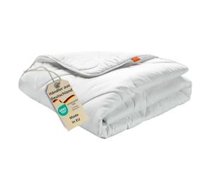 sleepling 190039 Couette d'hiver Chaude (replissage 1.030 GR.), 100% Microfibre, 135 x 200 cm, Blanc