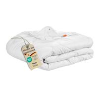 sleepling 190042 Couette 4 Saisons pour Toute l'année (Remplissage 475 + 780 GR.), 100% Microfibre, 135 x 200 cm, Blanc