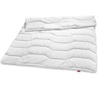 sleepling 193762 Couette Basic 300 Bio Attitude légère 140 x 200 cm, Blanc
