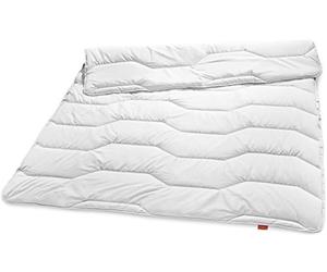 sleepling 193762 Couette Basic 300 Bio Attitude légère 140 x 200 cm, Blanc