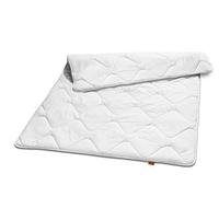sleepling 194076 Couette Toute l'année Moyenne pour Enfants (Remplissage 420 GR.), 100% Microfibre, 100 x 135 cm, Blanc