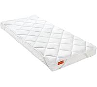sleepling 194620 surmatelas | protège-Matelas | Couvre Matelas en Microfibre | Made in EU | Ökotex 100 | Lavable 60 degrés | 4 Bandes d'angle élastiques | 160 x 220 cm, Blanc