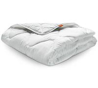 sleepling 196270 Couette Toute l'année Moyenne (Remplissage 965 GR.), 100% Microfibre, 155 x 200 cm, Blanc