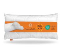 sleepling 197131 Oreiller Extra Ferme | Remplissage 720 GR. | Fabriqué en UE | Lavable jusqu'à 60 degrés | Oekotex 100 | 50 x 70 cm, Blanc