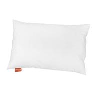 sleepling 197392 Oreiller pour enfant, 90 % duvet / 10 % plumes, 100 % coton, Fabriqué en UE, Lavable à 60 °C, Ökotex 100, 40 x 60 cm, blanc