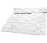 sleepling 199146 Housse de couette pour lit double toutes saisons, Couette moyenne, Housse fabriquée à partir de bouteilles en plastique recy s, Fabriquée dans l'UE, Oeko-Tex 100, 140 x 200 cm