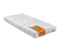 sleepling Bodyprotect 500 Matelas mousse 7 zones 90 x 200 cm H2/H3 réversible hauteur 15 cm housse 60 °C OEKO-TEX blanc