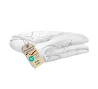 sleepling Couette d'été extra légère 200 x 200 cm | Couette d'été légère et fine en 100 % microfibre, certifié Öko-Tex 100, lavable à 60 °C, Basic 100