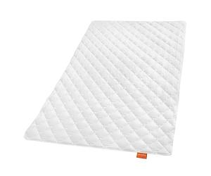 sleepling Couette en bambou 135 x 200 cm, couette d'été légère 100 % coton matelassé avec viscose (cellulose de bambou), certifiée Oeko-Tex, fabriquée dans l'UE