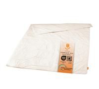 sleepling Couverture de Couchage Toutes Saisons Lyocell Tencel Coton Couette Moyenne 155 x 220 cm, Blanc