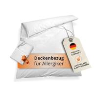 Sleepling - Housse de couette Komfort 100 Evolon Encasing - Anti-allergie et anti-acariens, Polyester, Blanc., 155 x 220 cm