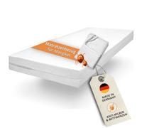 sleepling Komfort 100 Evolon Encasing | Housse de Matelas Anti-Allergies et Anti-acariens | Jusqu'à 20 cm | Lavable à 95 °C| Fabriqué en Allemagne | 120 x 200 cm, Blanc