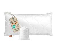 sleepling Komfort 100 Oreiller 40 x 60 cm, Inlet, Coussin pour canapé, Lavable à 60 degrés, fabriqué en UE, Garantie de Remplissage, Garantie de Taille, Blanc