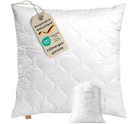 sleepling Komfort 100 Oreiller | Oeko-Tex | lavable à 60 degrés | fabriqué en EU | 60 x 60 cm, blanc