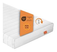 sleepling Matelas Duo 80 x 200 x 15 cm | Réversible | Mousse froide | Made in EU | H2/H3 | Oeko-Tex 100 | blanc