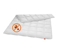 sleepling Sanitized® 197030 Couette antibactérienne et anti-acariens | Couette moyenne toutes saisons (poids de remplissage: 840 g) | Fabriquée en UE | Ökotex 100 | 135 x 200 cm, blanc