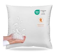 sleepling vers le bas oreiller avec Cover- en coton 80 x 80 cm blanc