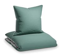 sleepwise Soft Wonder Ensemble de Housses de Couette 1 Personne en Microfibre Oeko-TEX®, Housses de Couette et d'oreiller Lavables en Machine, Respirantes, Antistatiques, Hypoallergéniques, 135x200
