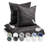 sleepwise Soft Wonder Ensemble de Housses de Couette 2 Personnes en Microfibre Oeko-TEX, Housses de Couette et d'oreiller Lavables en Machine, Respirantes, Antistatiques, Hypoallergéniques, 200x200
