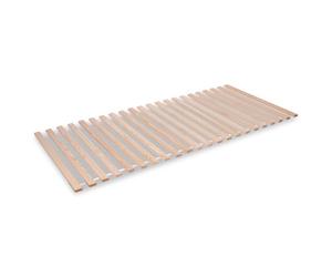Sleezzz Sommier roulant R22 - 80 x 200 cm - Lattes en bois - Enroulable - Sous-matelas