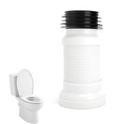 SLIAXINT Pipe WC Flexible Waste Pipe Flexible de Raccordement WC Extensible 250mm-500mm Pour tuyau d'écoulement des toilettes