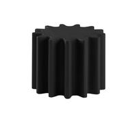 SLIDE table basse / tabouret GEAR (Noir - Polyéthylène)