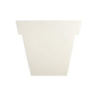SLIDE vase étroit IL VASO (Blanc H 55 - Polyéthylène)