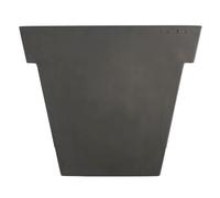 SLIDE vase étroit IL VASO (Gris H 74,5 - Polyéthylène)