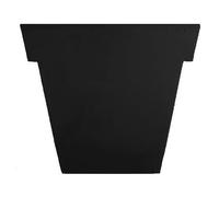 SLIDE vase étroit IL VASO (Noir H 74,5 - Polyéthylène)