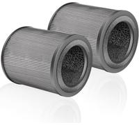 Slirceods Lot de 2 filtres à air compatibles avec purificateur d'air Coway Airmega 50, filtre H13, filtre à charbon actif