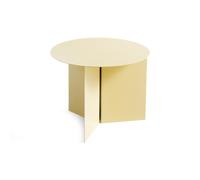 Slit Table Basse Ronde Ø45 Jaune
