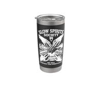 Slow Spirits Society Planchette humoristique en forme de tortue Gobelet isotherme en acier inoxydable double paroi