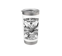 Slow Spirits Society Planchette humoristique en forme de tortue Gobelet isotherme en acier inoxydable double paroi