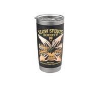 Slow Spirits Society Planchette humoristique en forme de tortue Gobelet isotherme en acier inoxydable double paroi