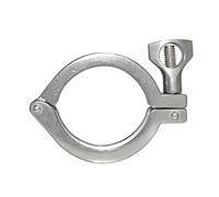SLOYCA 0.5 '' 1.5" 2" 2.5" 3" 4" Acier Inoxydable Tri Clamp Clover SS304 avec Joint en Silicone (Size : 3Inch (Flange91))