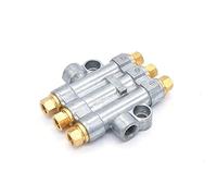 SLOYCA 1 Pc détective volumétrique Graisse Distributeur d'huile/séparateur Valve diviseur 2 3 4 5 6 Voies for système de Lubrification centralisé en Aluminium (Size : 4 Way)