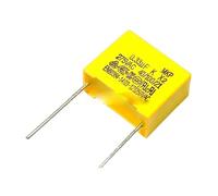 SLOYCA 10 pièces 275VAC condensateur série X2 0.01UF ~ 2.2UF condensateur à Film polypropylène Nouveau 10nf 100nf 150nf 200nf 680nf 470nf 1UF (Size : 0.22UF 10mm)
