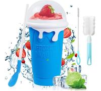 Slushy Cup, Slushie Maker Cup Gobelet Granita Frozen Magic Smoothie Granité Cup DIY Slush Ice Maker, Gobelet de Congélation (Bleu)