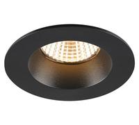 SLV BIG WHITE NEW TRIA 68 Plafonnier encastrable, 3000 K, 38°, IP 20 / IP 65, rond, noir 1007408
