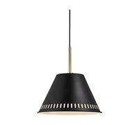 SLV PINE Lampe suspendue 1 ampoule E27 Protection IP20 Noir
