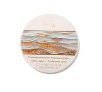 SM.LT Bloc Aquarelle Rond - 20 Feuilles - 300 g/m2, 16 cm