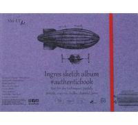 SM-LT Carnet- Dessin - Ingres - 24,5x17,6cm - 24 feuilles - 130 gsm
