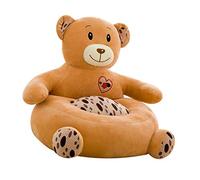 SM SunniMix Chaise Étui pour Enfant Animal Motif - Sacs de Haricots Intérieur ou extérieur - Fauteuil Jardin Pouf Housse, Ours