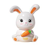 SM SunniMix Tirelire Lapin pour Fille - Statue Animal Artisanat pour Cabinet et Décoration De Chambre Enfant