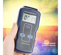 SM206 Solar Power Meter Digital Sun Light Radiation Measuring Testing Instrument (instrument de mesure du rayonnement solaire)