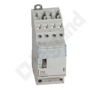 Legrand Contacteur d'installation 412551 – 4 NO (T) 230 V 25 A – 1 pièce
