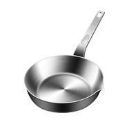 Small Egg Pan, acier non stick, moule à crâne en acier inoxydable, pour le matériau métallique, compact Egg avec fonction de chauffage rapide, fonction de cuisson facile, pour appartement, chambre
