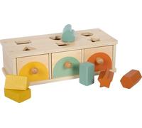 Small Foot Boîte à tiroirs Montessori en Bois certifié FSC 100%, Enfants à partir de 1 an, 12746