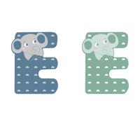 Small Foot - Lettre enfant animaux en bois - E