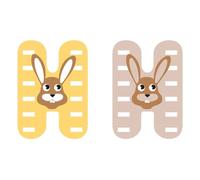 Small Foot - Lettre enfant animaux en bois - H